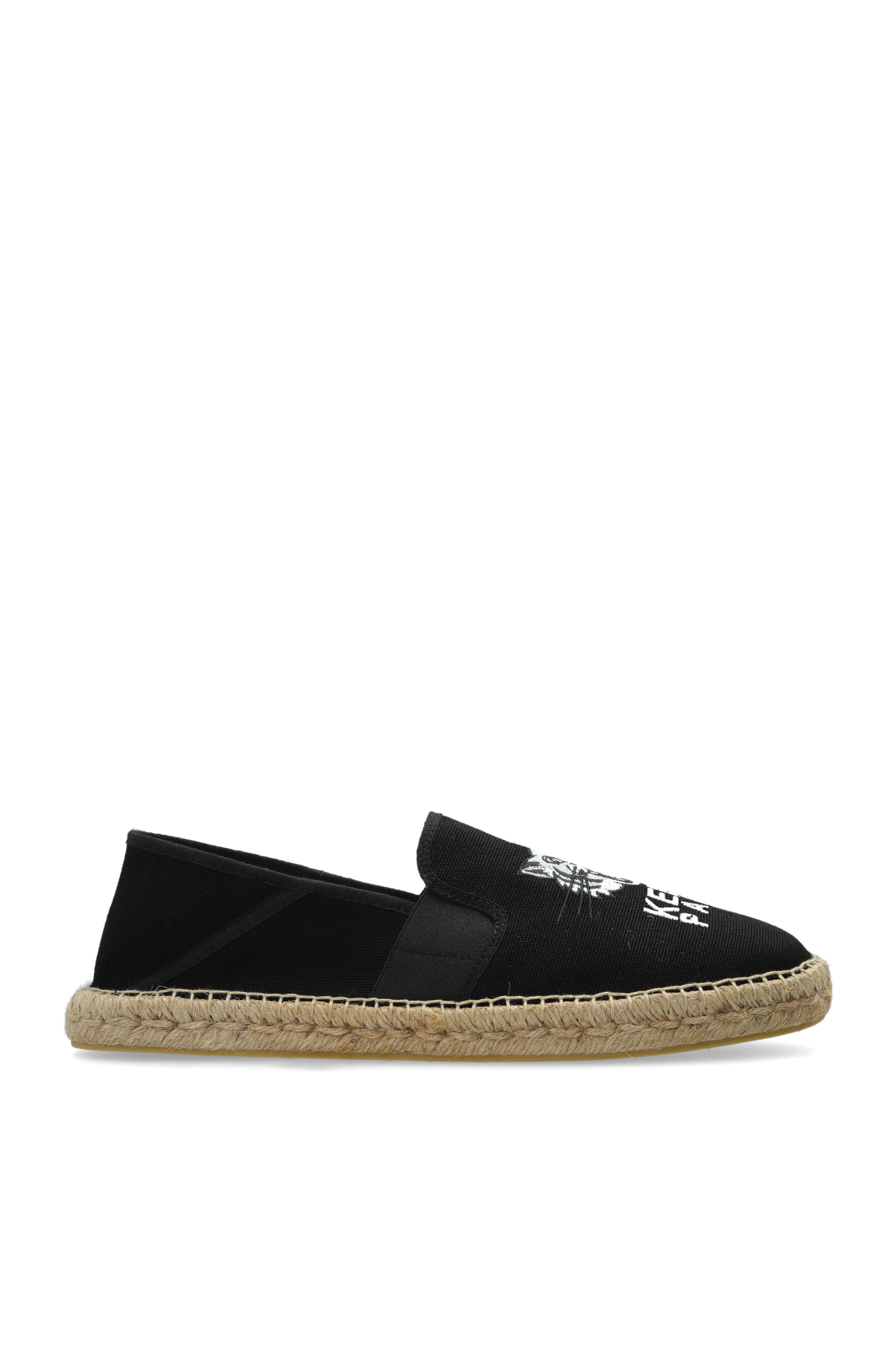 Black Espadrilles with logo Kenzo Vitkac Canada
